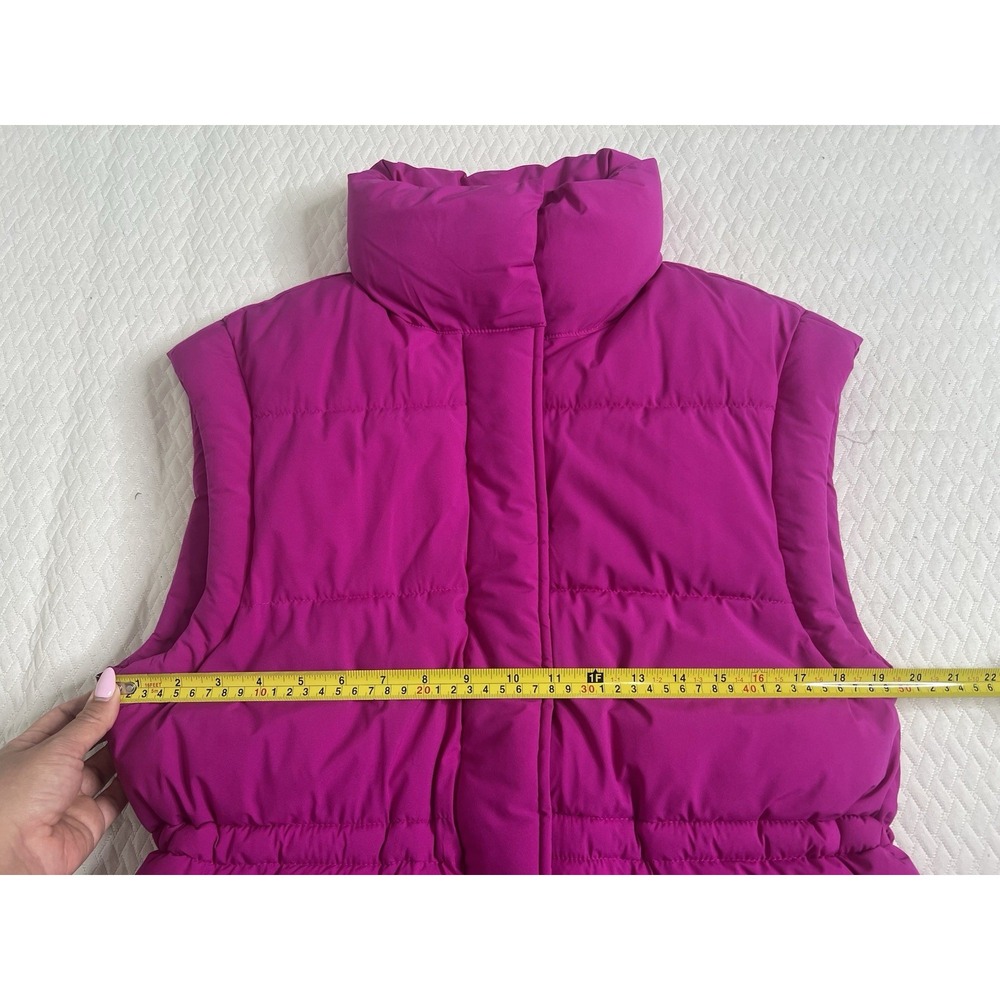 Universal Thread Full Zip Snap Quilted Puffer Ves… - image 7